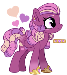 Size: 1280x1440 | Tagged: safe, artist:maximumpiracy, derpibooru import, oc, oc:lovey dovey, pegasus, female, mare, offspring, parent:princess cadance, parent:shining armor, parents:shiningcadance, simple background, solo, transparent background