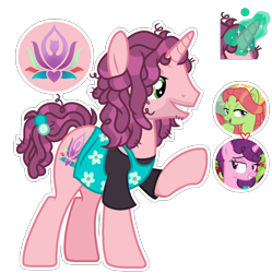 Size: 1328x1332 | Tagged: safe, artist:xxcheerupxxx, derpibooru import, sugar belle, tree hugger, oc, pony, unicorn, crack shipping, male, parent:sugar belle, parent:tree hugger, simple background, stallion, transparent background