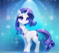 Size: 568x512 | Tagged: safe, derpibooru import, machine learning assisted, machine learning generated, rarity, pony, unicorn, cute, female, mare, solo