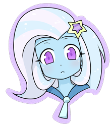 Size: 1327x1509 | Tagged: safe, artist:batipin, derpibooru import, part of a set, trixie, equestria girls, simple background, solo, transparent background