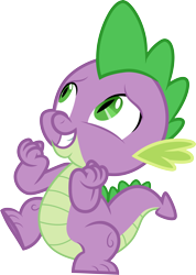 Size: 3000x4203 | Tagged: safe, artist:cloudyglow, derpibooru import, spike, it ain't easy being breezies, simple background, solo, transparent background, vector