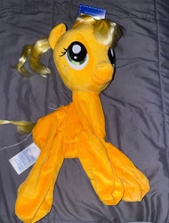 Size: 1284x1693 | Tagged: safe, artist:indigohatetrain, derpibooru import, applejack, earth pony, pony, female, irl, photo, plushie