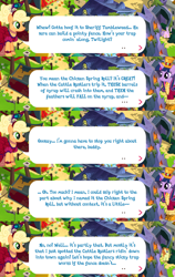 Size: 2048x3241 | Tagged: safe, derpibooru import, applejack, twilight sparkle, twilight sparkle (alicorn), alicorn, earth pony, pony, clothes, dialogue, dialogue box, dress, english, event, female, gameloft, hairband, hat, horn, mare, mobile game, my little pony: magic princess, official, speech bubble, text