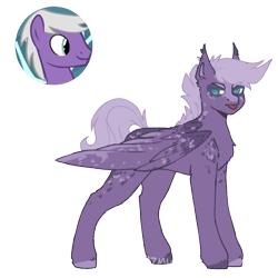 Size: 1000x1000 | Tagged: safe, artist:kazmuun, derpibooru import, silver script, pegasus, pony, male, quadrupedal, simple background, solo, stallion, transparent background