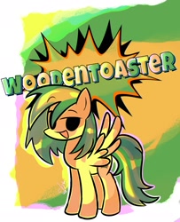 Size: 1441x1774 | Tagged: safe, artist:simplementeyeu, derpibooru import, oc, oc only, oc:wooden toaster, pegasus, pony, male, pegasus oc, solo