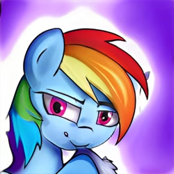 Size: 1024x1024 | Tagged: safe, derpibooru import, machine learning generated, pony, not rainbow dash, solo, thisponydoesnotexist