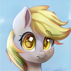 Size: 1024x1024 | Tagged: safe, derpibooru import, machine learning generated, pony, looking at you, not derpy, solo, thisponydoesnotexist