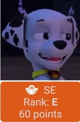 Size: 501x766 | Tagged: safe, derpibooru import, dog, april fools, april fools 2023, dalmatian, derpibooru, male, marshall (paw patrol), meta, paw patrol, solo