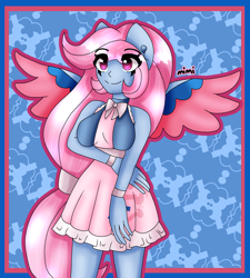 Size: 2338x2597 | Tagged: safe, artist:dazzlingmimi, derpibooru import, wind whistler, equestria girls, g1, clothes, cute, cutie mark on clothes, equestria girls-ified, g1 to equestria girls, generation leap, ponied up, smiling