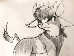 Size: 2132x1629 | Tagged: safe, artist:pichu_no_hito, derpibooru import, arizona cow, them's fightin' herds, community related, sketch