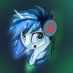 Size: 2048x2048 | Tagged: safe, derpibooru import, oc, oc only, pony, unicorn, fallout equestria, bust, clothes, ear fluff, ears, fanfic, fanfic art, female, horn, jumpsuit, mare, portrait, solo, vault suit