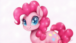 Size: 1024x576 | Tagged: safe, derpibooru import, machine learning assisted, machine learning generated, pinkie pie, earth pony, pony, cute, female, mare, solo