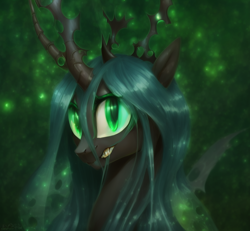 Size: 832x768 | Tagged: safe, derpibooru import, machine learning assisted, machine learning generated, queen chrysalis, changeling, changeling queen, bust, female, portrait, solo