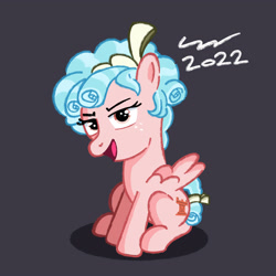 Size: 4000x4000 | Tagged: safe, artist:chanceanimation, derpibooru import, cozy glow, pegasus, pony, 2022, female, filly, foal, solo