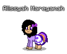 Size: 216x176 | Tagged: safe, artist:dematrix, derpibooru import, oc, oc only, oc:alissyah mareyanah, earth pony, pony, clothes, cute, female, mare, pixel art, pony town, simple background, solo, transparent background