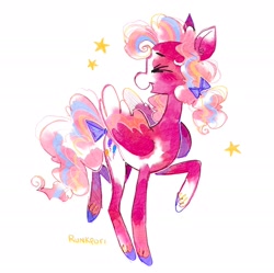 Size: 2048x2036 | Tagged: safe, artist:lutraviolet, derpibooru import, pinkie pie, redesign