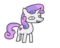 Size: 500x400 | Tagged: safe, artist:squreal, derpibooru import, sweetie belle, pony, unicorn, simple background, solo, transparent background