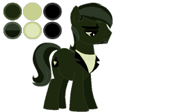 Size: 632x412 | Tagged: safe, artist:xyclone, derpibooru import, oc, oc only, oc:waste thought, earth pony, pony, male, reference sheet, simple background, solo, stallion, transparent background