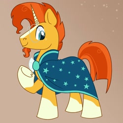 Size: 2048x2048 | Tagged: safe, artist:slushpony, derpibooru import, sunburst, pony, unicorn, male, simple background, solo