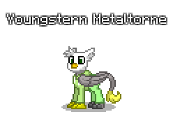 Size: 248x170 | Tagged: safe, artist:dematrix, derpibooru import, oc, oc only, oc:youngstern metaltorne, griffon, pony, clothes, male, pixel art, pony town, simple background, solo, transparent background