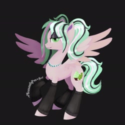 Size: 2048x2048 | Tagged: safe, artist:pleasantlypony, derpibooru import, oc, oc only, pegasus, pony, female, pegasus oc, simple background, solo