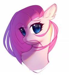 Size: 1896x2064 | Tagged: safe, artist:myriadstar3, derpibooru import, fluttershy, pony, bust, female, solo