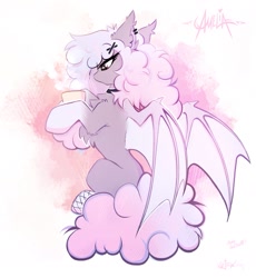 Size: 1415x1538 | Tagged: safe, artist:kejifox, derpibooru import, oc, oc only, bat pony, pony, bat pony oc, solo