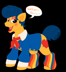Size: 5222x5721 | Tagged: safe, artist:crazysketch101, derpibooru import, earth pony, pony, puppet, wally, wally darling, welcome home