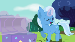 Size: 3840x2160 | Tagged: safe, artist:starry swirl, derpibooru exclusive, derpibooru import, trixie, pony, unicorn, no second prances, chest, female, mare, scene interpretation, solo