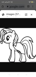 Size: 720x1520 | Tagged: safe, trixie, pony, unicorn, just for sidekicks, coloring page, google, screenshots, what do you want