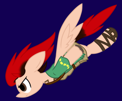 Size: 2005x1658 | Tagged: safe, artist:derpyalex2, derpibooru import, oc, oc only, pegasus, pony, clothes, falling, pegasus oc, spread wings, the legend of zelda, wings