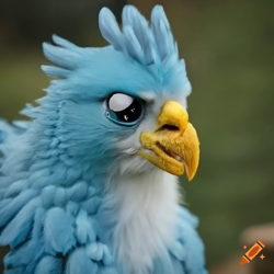 Size: 1024x1024 | Tagged: safe, derpibooru import, machine learning generated, gallus, griffon, bust, craiyon, male, portrait, realistic, solo