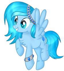 Size: 2161x2413 | Tagged: safe, artist:angellightyt, derpibooru import, oc, oc only, pegasus, pony, base used, bracelet, grin, jewelry, pegasus oc, raised hoof, raised leg, simple background, smiling, solo, transparent background, wings