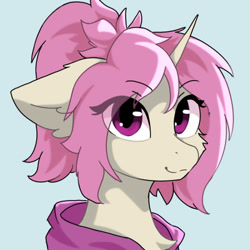 Size: 400x400 | Tagged: safe, artist:freyatokage, derpibooru import, oc, oc only, pony, unicorn, solo