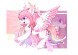 Size: 1720x1220 | Tagged: safe, artist:ling_ovo0127, derpibooru import, oc, oc only, pegasus, pony, female, pegasus oc, solo