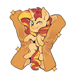 Size: 1319x1456 | Tagged: safe, artist:yanming98294, derpibooru import, sunset shimmer, pony, unicorn, female, mare, solo