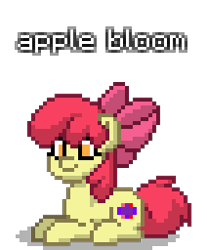 Size: 212x256 | Tagged: safe, artist:kittykat, derpibooru import, apple bloom, earth pony, pony, female, pony town, simple background, transparent background