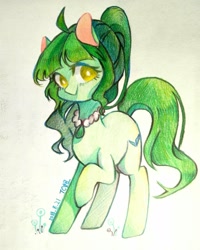 Size: 2000x2500 | Tagged: safe, artist:tcniu, derpibooru import, oc, earth pony, pony, female, mare, solo