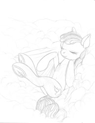 Size: 1020x1320 | Tagged: safe, artist:styroponyworks, derpibooru import, rainbowshine, sketch, solo