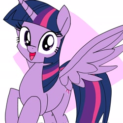 Size: 2048x2048 | Tagged: safe, artist:w0oj6, derpibooru import, twilight sparkle, twilight sparkle (alicorn), alicorn, pony, female, mare, solo