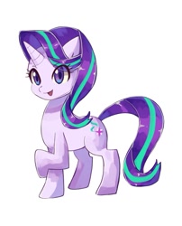 Size: 1115x1377 | Tagged: safe, artist:plusplus_pony, derpibooru import, starlight glimmer, pony, unicorn, female, mare, simple background, solo, white background