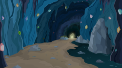 Size: 1920x1080 | Tagged: safe, derpibooru import, background, cave, crystal, no pony