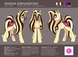 Size: 1000x728 | Tagged: safe, artist:ayasha-the-pony, derpibooru import, oc, oc:ayasha, earth pony, pony, female, mare, reference sheet