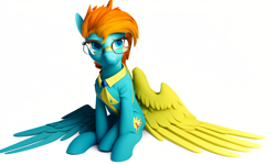 Size: 960x576 | Tagged: safe, derpibooru import, machine learning assisted, machine learning generated, pegasus, pony, big penis, clothes, cute, female, fifth leg, huge penis, impossibly large penis, mare, nudity, penis, simple background, solo, uniform, white background, wonderbolts, wonderbolts uniform