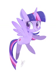 Size: 1019x1305 | Tagged: safe, artist:sibashen, derpibooru import, twilight sparkle, twilight sparkle (alicorn), alicorn, pony, female, mare, simple background, solo, white background