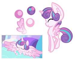 Size: 630x500 | Tagged: safe, artist:princessfaeron, derpibooru import, princess flurry heart, pony, older, simple background, solo, transparent background