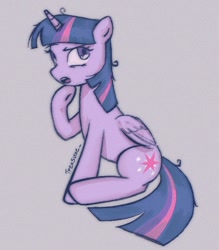 Size: 1054x1205 | Tagged: safe, artist:treasuxe_, derpibooru import, twilight sparkle, twilight sparkle (alicorn), alicorn, pony, female, simple background