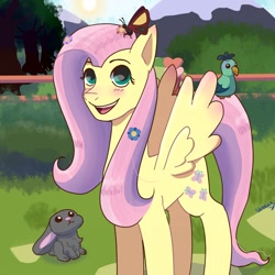 Size: 1400x1400 | Tagged: safe, artist:val_j667, derpibooru import, fluttershy, pegasus, pony, female, mare, solo