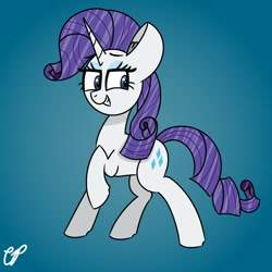 Size: 1080x1080 | Tagged: safe, artist:therealcavatina, derpibooru import, rarity, pony, unicorn, female, mare, solo