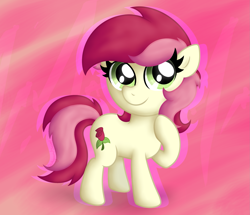 Size: 2099x1802 | Tagged: safe, artist:background basset, derpibooru import, roseluck, earth pony, pony, abstract background, solo